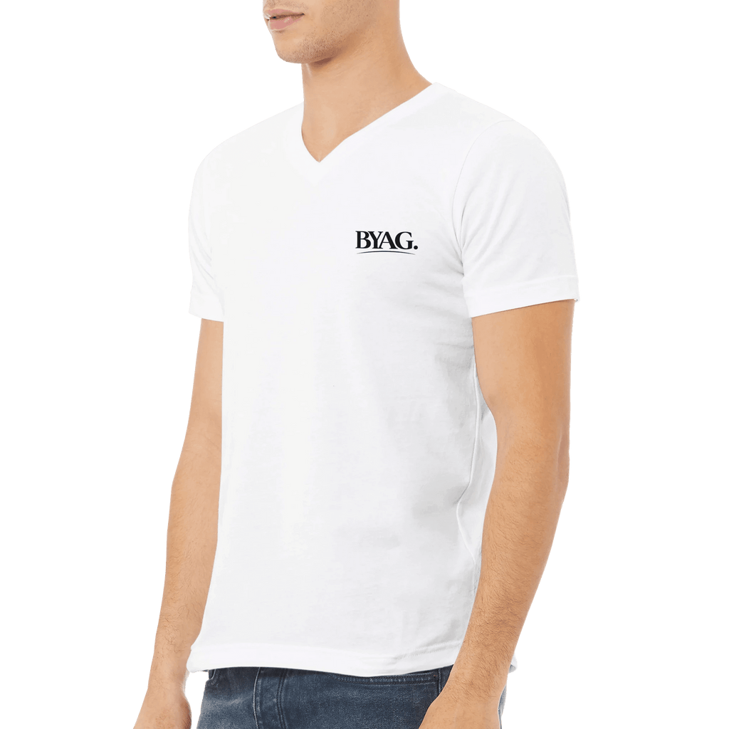 BYAG. V - Neck - WHITE - BYAG.DEPrint MaterialBYAG.DEBYAG.DE16cc9e19-f588-4bab-8300-6e21c6427947679f386f - b9cd - 4c04 - b4bb - 400e82924671S
