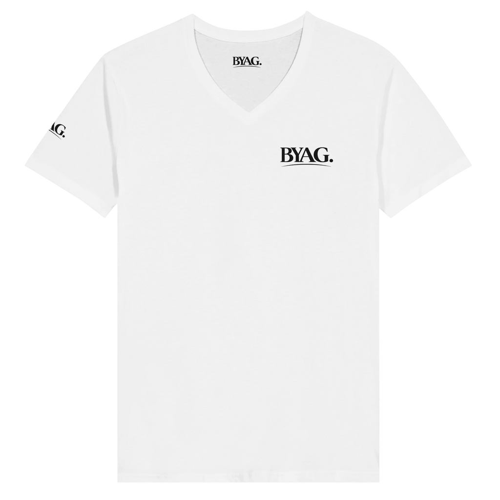 BYAG. V - Neck - WHITE - BYAG.DEPrint MaterialBYAG.DEBYAG.DE16cc9e19-f588-4bab-8300-6e21c64279470b6ef280 - d92a - 4a97 - 91a4 - 5b5e256ae74cS