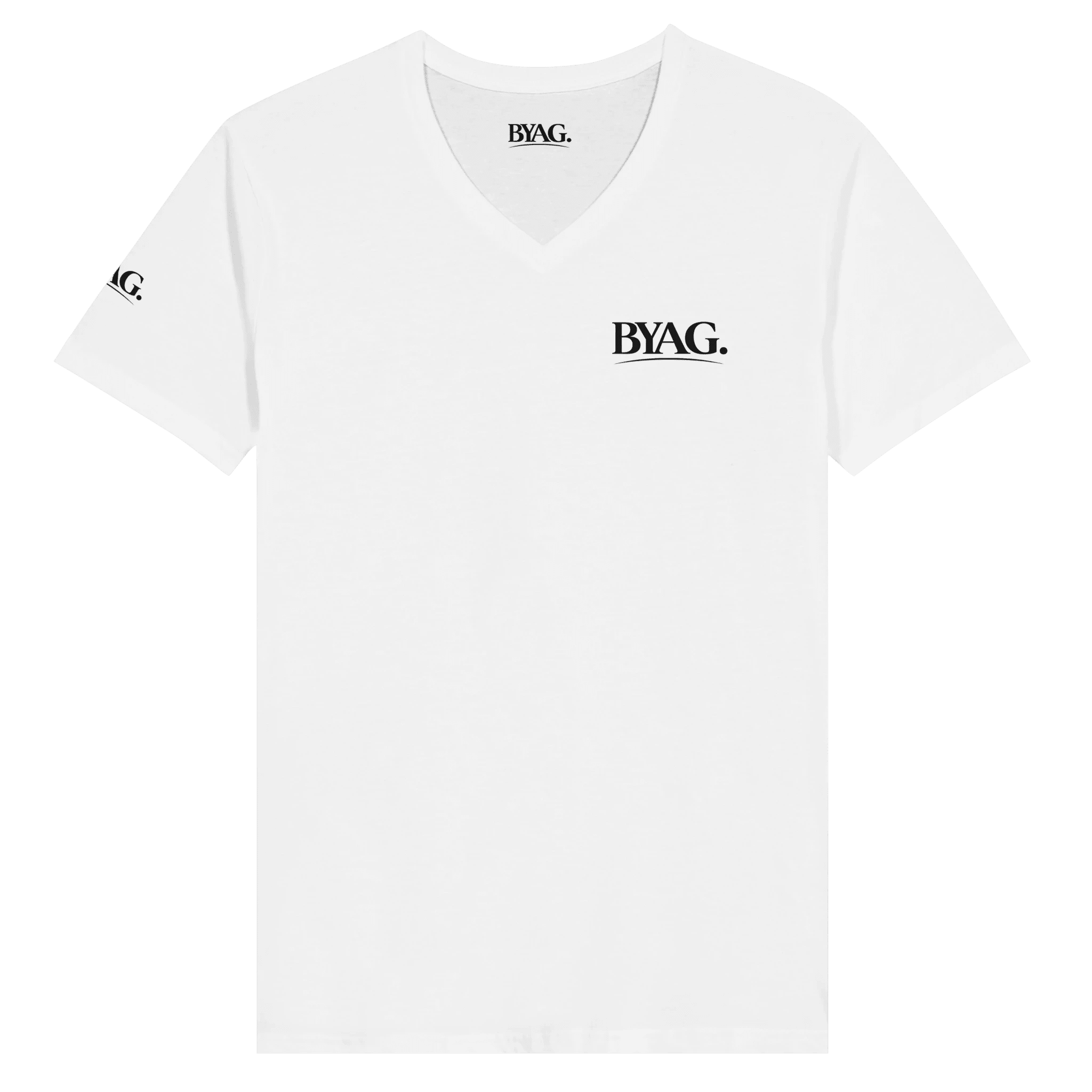 BYAG. V - Neck - WHITE - BYAG.DEPrint MaterialBYAG.DEBYAG.DE16cc9e19-f588-4bab-8300-6e21c64279470b6ef280 - d92a - 4a97 - 91a4 - 5b5e256ae74cS