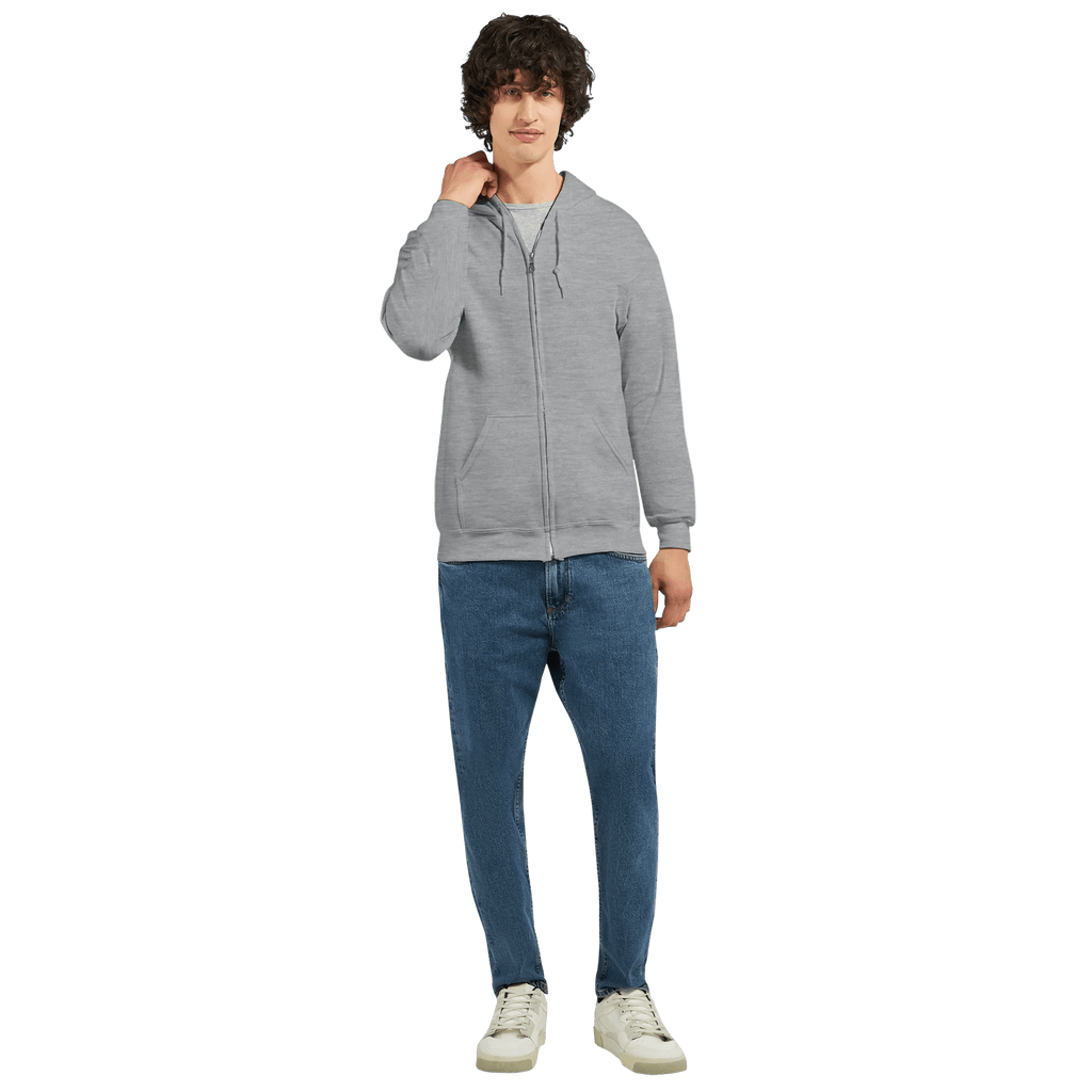 BYAG. Organic Zip Hoodie – Grey - BYAG.DEPrint MaterialBYAG.DEBYAG.DE#original_value#S