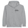 BYAG. Organic Zip Hoodie – Grey - BYAG.DEPrint MaterialBYAG.DEBYAG.DE#original_value#S