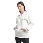 BYAG. Organic Zip Hoodie – White - BYAG.DEPrint MaterialBYAG.DEBYAG.DE#original_value#S