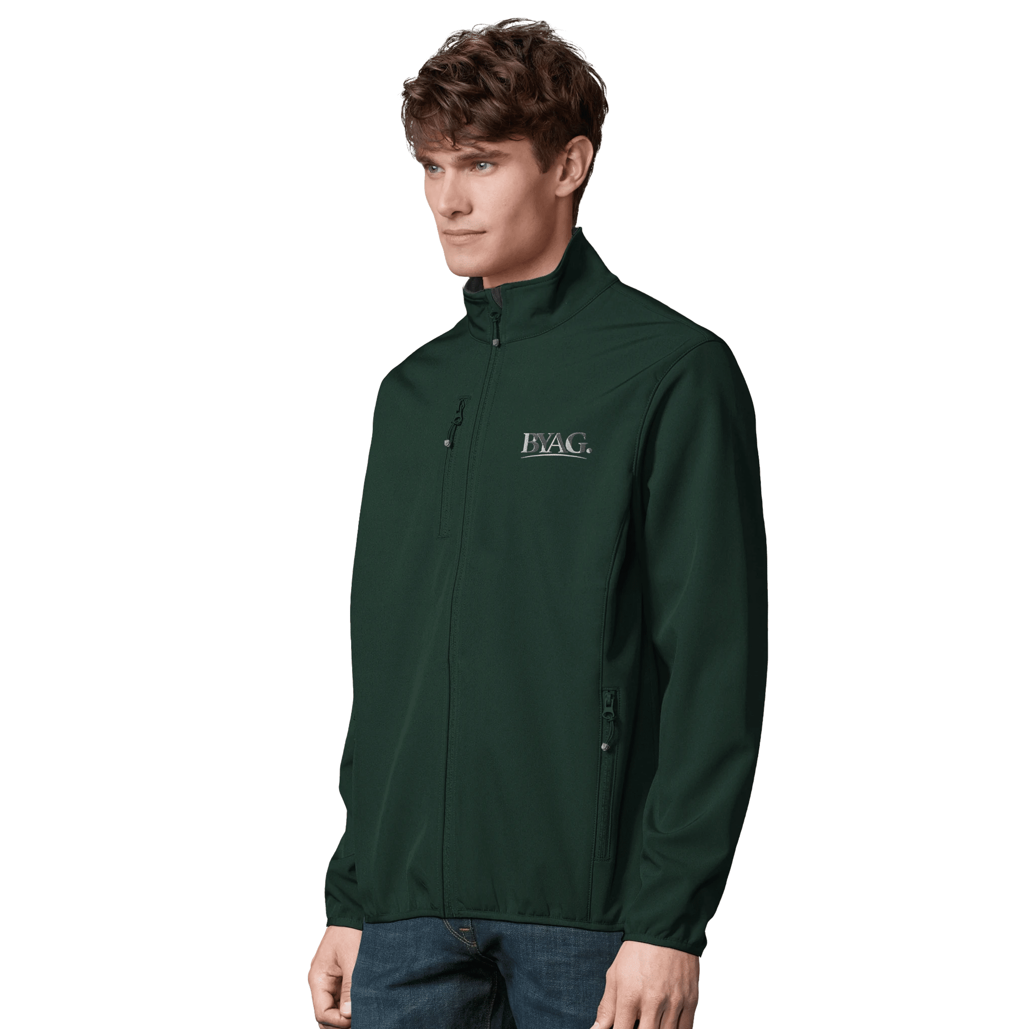 BYAG. Core Softshell Jacket – Green - BYAG.DEPrint MaterialBYAG.DEBYAG.DE#original_value#S