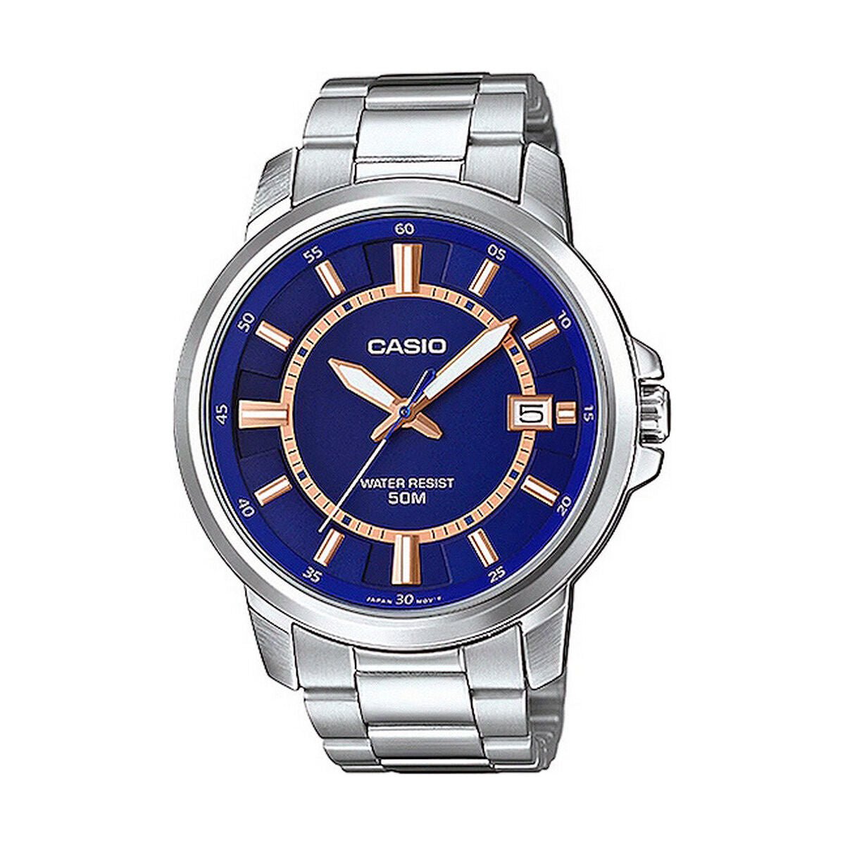Casio Herrenuhr ENTICER GENT Silber (Ø 47 mm) - BYAG.ArmbanduhrCasioBYAG.S7201334Casio Herrenuhr ENTICER GENT Silber (Ø 47 mm)