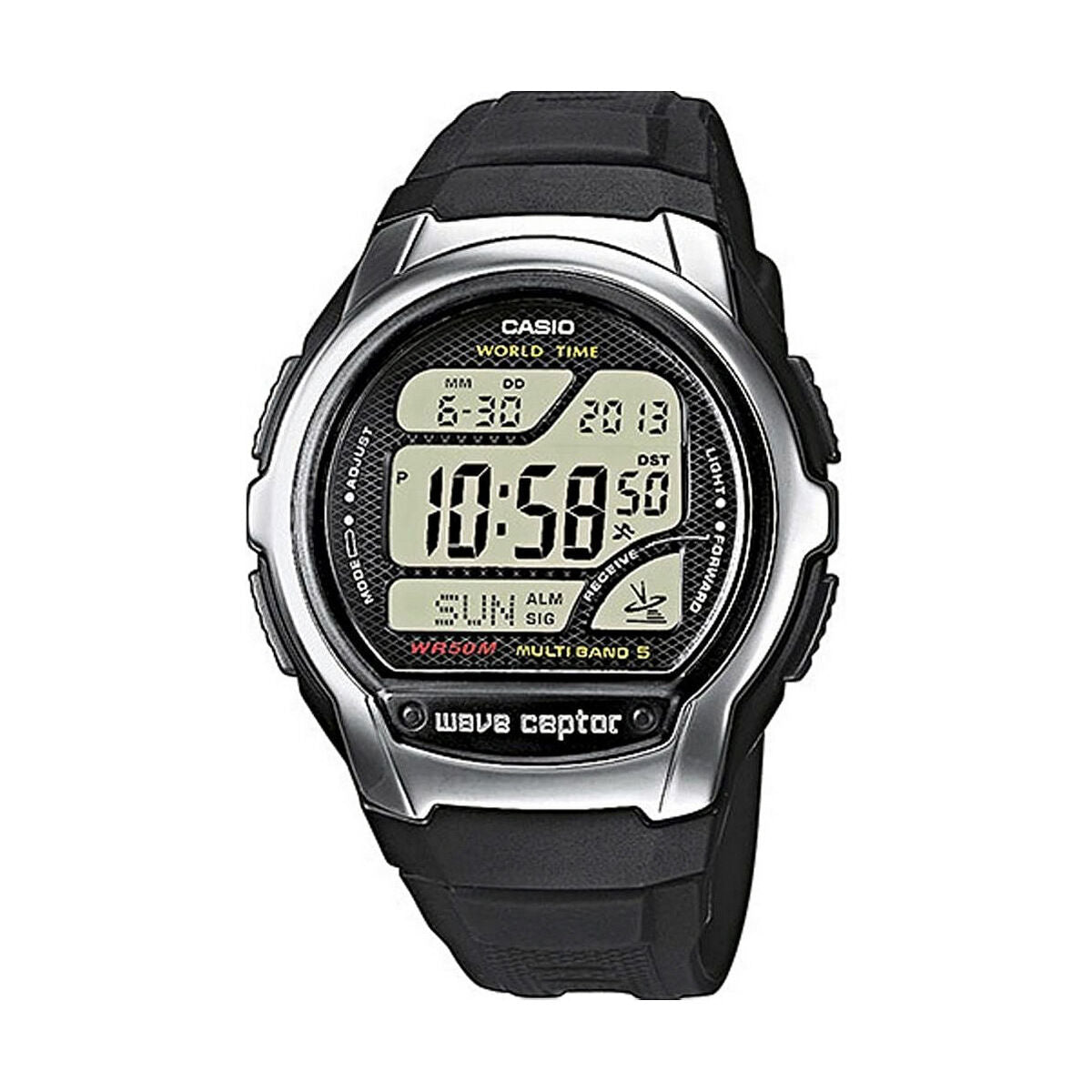 Casio Herrenuhr WV-58E-1AVEF Schwarz Grau (Ø 43 mm) - BYAG.ArmbanduhrCasioBYAG.S7223792Casio Herrenuhr WV-58E-1AVEF Schwarz Grau (Ø 43 mm)