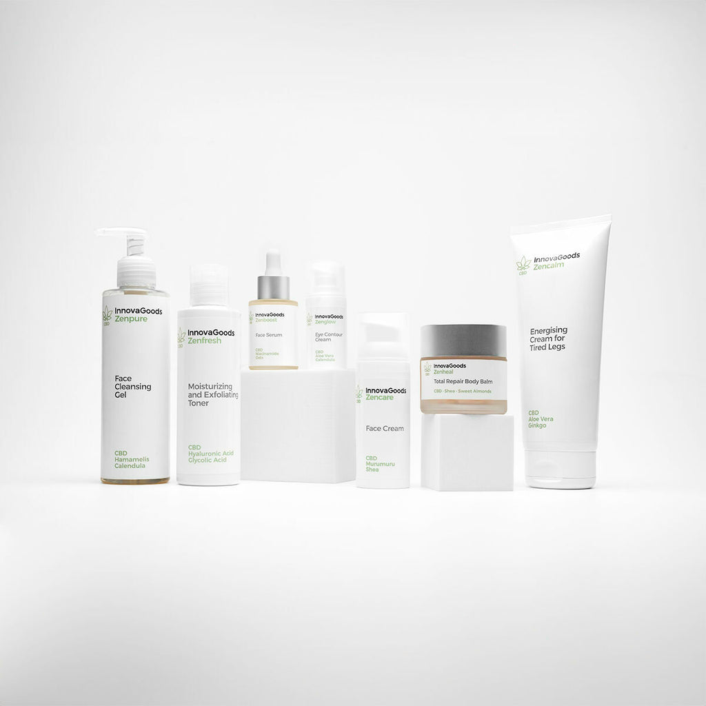 InnovaGoods Feuchtigkeitsspendender Peeling-Gesichtstoner CBD Zenfresh 150 ml – Produktansicht 7