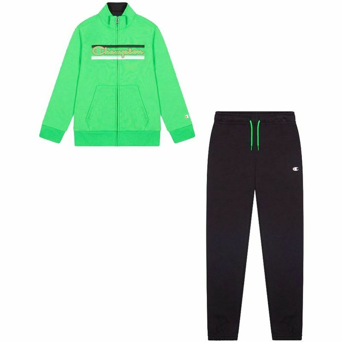 Champion Kinder Sportset Full Zip Lime Grün - BYAG.BekleidungssetChampionBYAG.S6441314Champion Kinder Sportset Full Zip Lime Grün – 15-16 Years15-16 Years