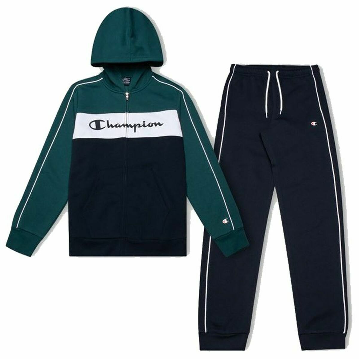 Champion Kinder Tracksuit Grün - BYAG.BekleidungssetChampionBYAG.S6457868Champion Kinder Tracksuit Grün – 2XL2XL