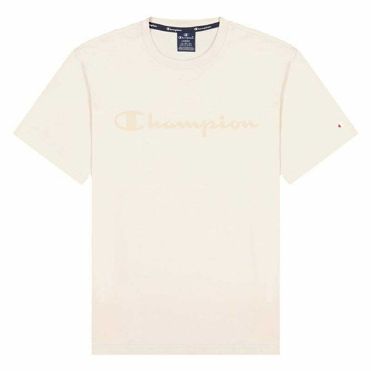 Champion Kurzarm T-Shirt Rundhals T-Shirt M Beige - BYAG.T-ShirtChampionBYAG.S6440281Champion Kurzarm T-Shirt Rundhals T-Shirt M Beige – XXLXXL