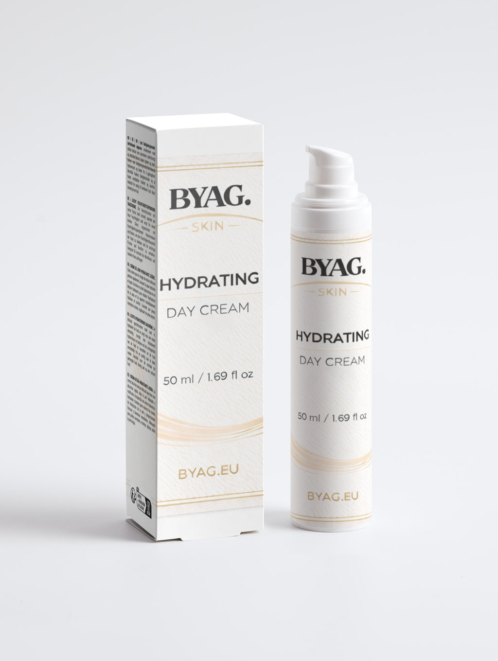 BYAG. Leichte Tagescreme mit Hyaluronsäure – Produktansicht 1