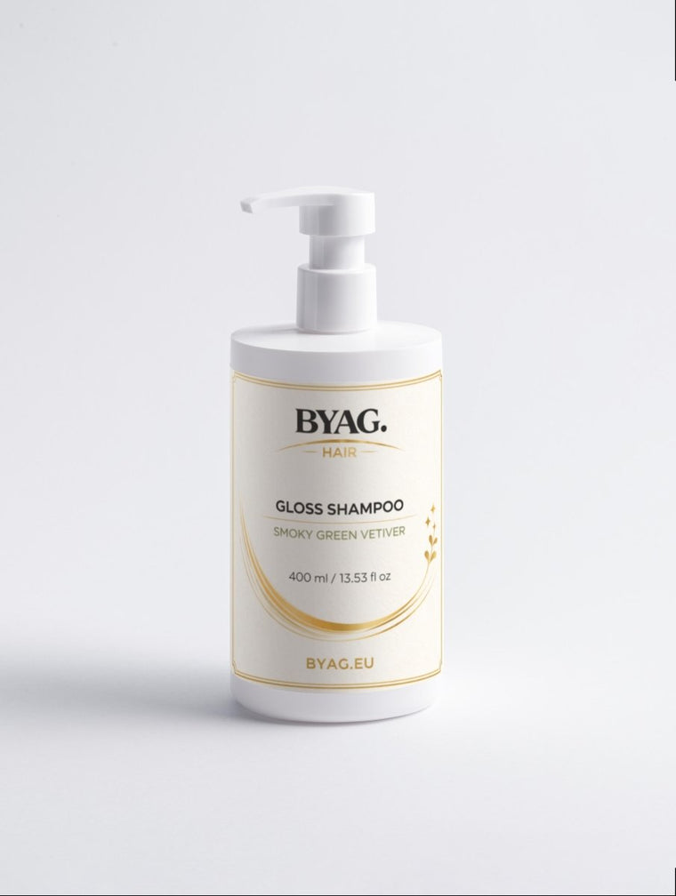 BYAG. Gloss Shampoo – Smoky Green Vetiver