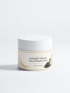 BYAG Icelandic Volcano Face and Body Scrub with volcanic sand exfoliation