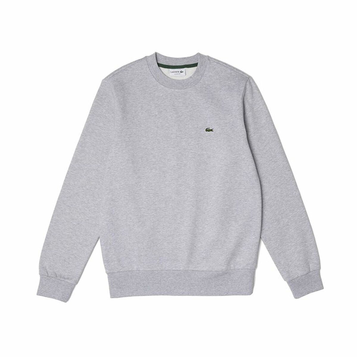 Lacoste Herren SweatShirt ohne Kapuze Hellgrau - BYAG.SweatshirtLacosteBYAG.S6456572Lacoste Herren SweatShirt ohne Kapuze Hellgrau – 2XL2XL