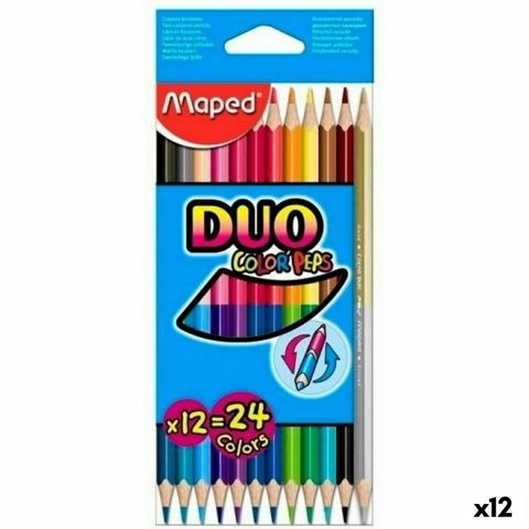 Maped Buntstifte Duo Farbe' Peps Mehrfarbig Doppelseitig - BYAG.Büro & Schreibwaren > Basteln & KreativbedarfMapedBYAG.S84249314899888589846Maped Buntstifte Duo Farbe' Peps Mehrfarbig Doppelseitig
