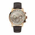 Guess Herrenuhr W0380G – Light Blue/Brown