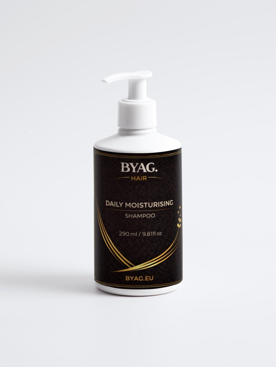 BYAG moisturising shampoo hydrating hair
