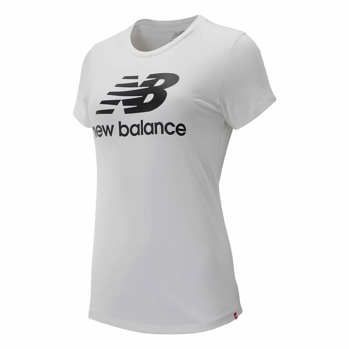 New Balance Damen Kurzarm T-Shirt Weiß - BYAG.T-ShirtNew BalanceBYAG.S6459927New Balance Damen Kurzarm T-Shirt Weiß – XSXS
