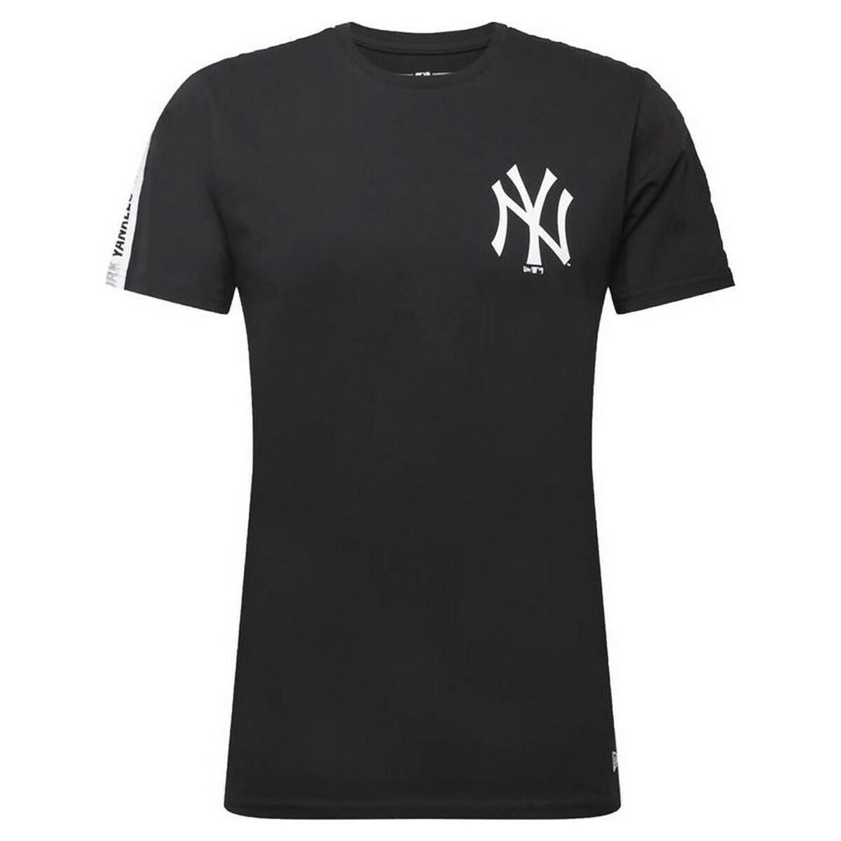 New Era Herren Kurzarm T-Shirt NY Yankees Taped Sleeve Schwarz - BYAG.T-ShirtNew EraBYAG.S6415897New Era Herren Kurzarm T-Shirt NY Yankees Taped Sleeve Schwarz – XLXL