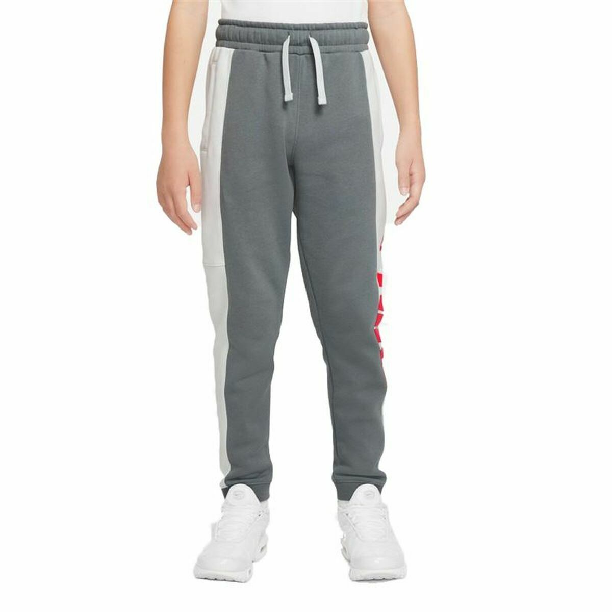 Nike Sportswear Dark Boys' Track Pants - White, Dark Grey - BYAG.Boys' Pants & JoggersBigbuyBYAG.S6467282Nike Sportswear Dark Boys' Track Pants - White, Dark Grey7-8 Years