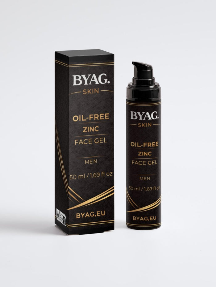 BYAG. Men. Oil-Free Zinc Face Gel