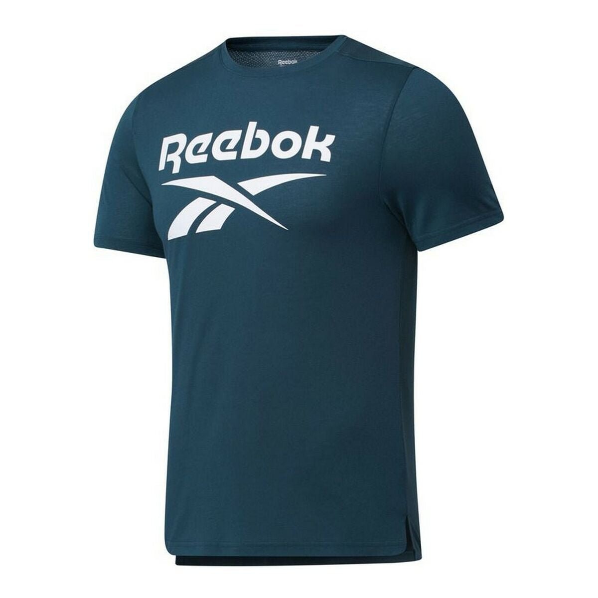 Reebok Herren Kurzarm T-Shirt Workout Ready Supremium Cyan - BYAG.T-ShirtReebokBYAG.S6452862Reebok Herren Kurzarm T-Shirt Workout Ready Supremium Cyan – XLXL