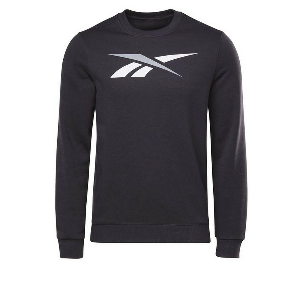 Reebok Herren SweatShirt ohne Kapuze Essentials Vector Schwarz - BYAG.SweatshirtReebokBYAG.S6432990Reebok Herren SweatShirt ohne Kapuze Essentials Vector Schwarz – MM