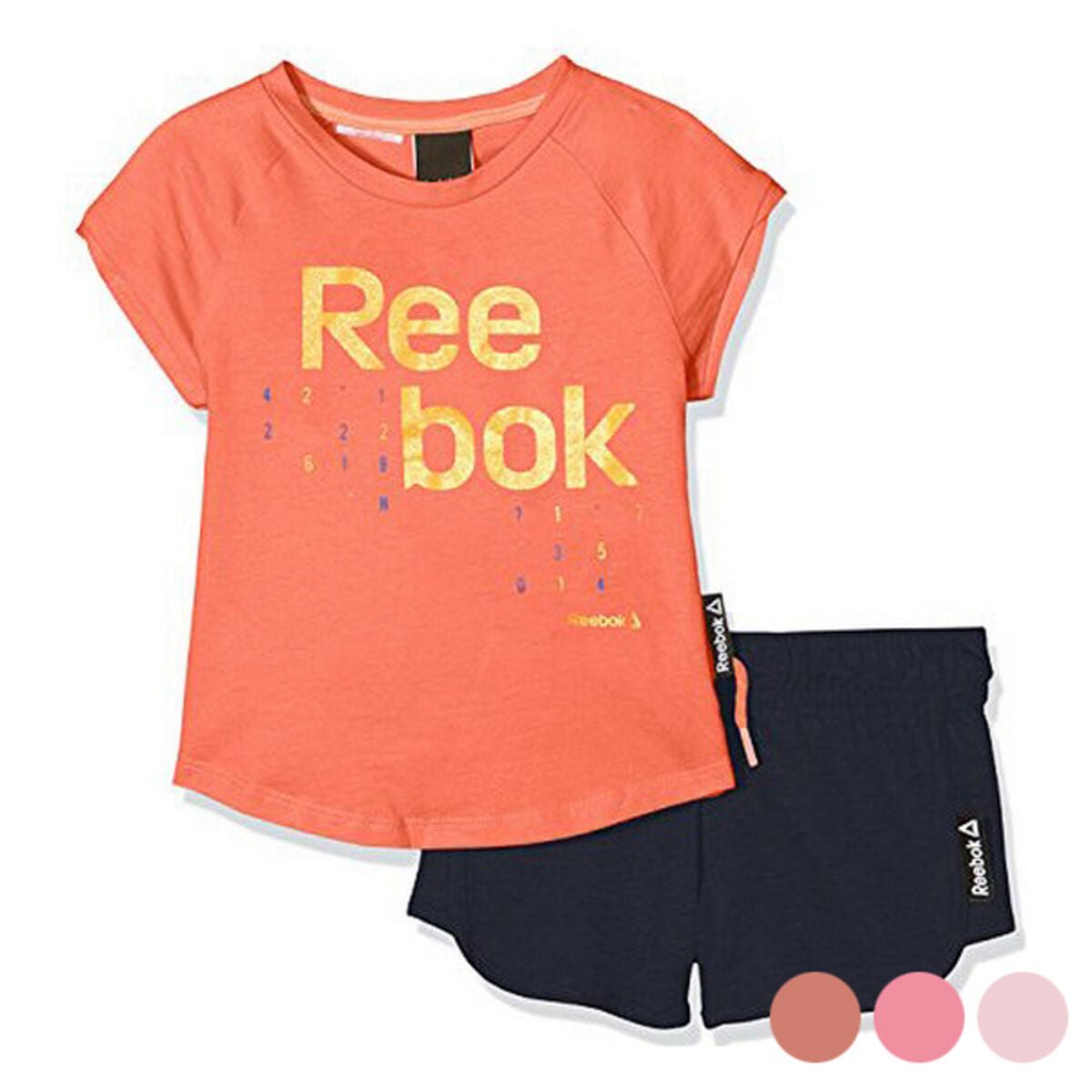 Reebok Kinder Sportset G ES SS - BYAG.BekleidungssetReebokBYAG.S2008351Reebok Kinder Sportset G ES SS – 5-6 Years, PinkPink5-6 Years