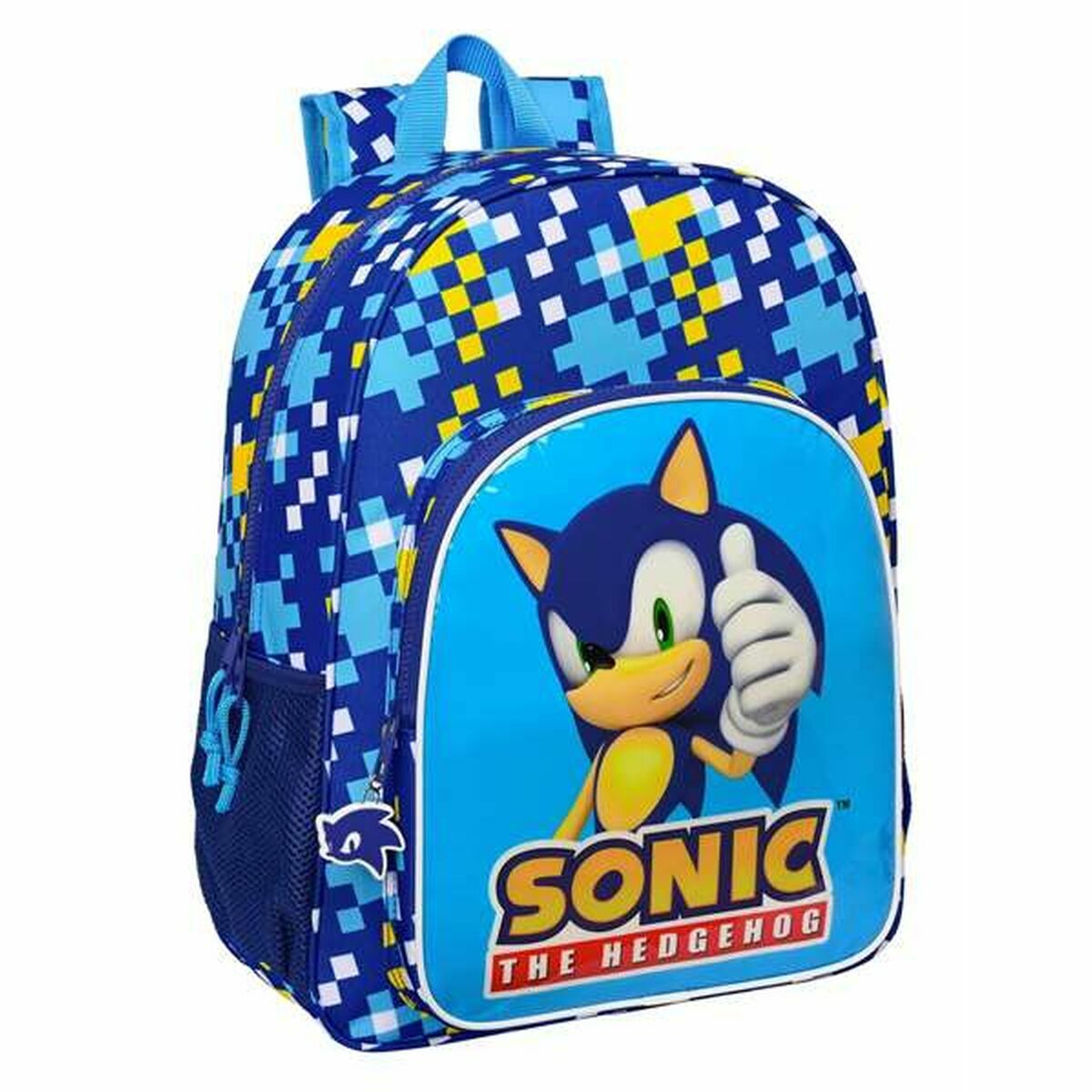 Schultasche Sonic Speed 33 x 42 x 14 cm Blau 14 L – Produktbild 1