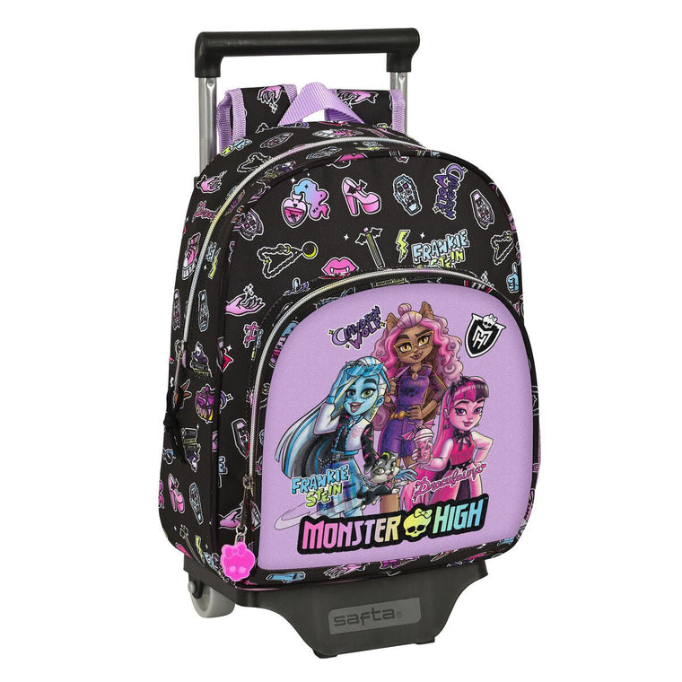 Schulrucksack mit Rollen Monster High Creep Schwarz 28 x 34 x 10 cm - BYAG.Büro & Schreibwaren > Schule & LernenMonster HighBYAG.S43085668412688534951Schulrucksack mit Rollen Monster High Creep Schwarz 28 x 34 x 10 cm