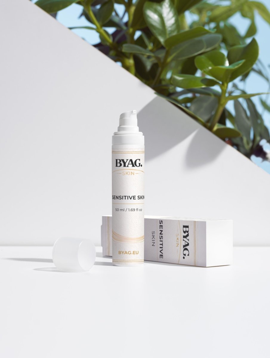 BYAG sensitive skin moisturiser