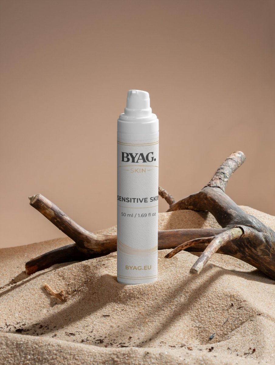 BYAG sensitive skin moisturiser