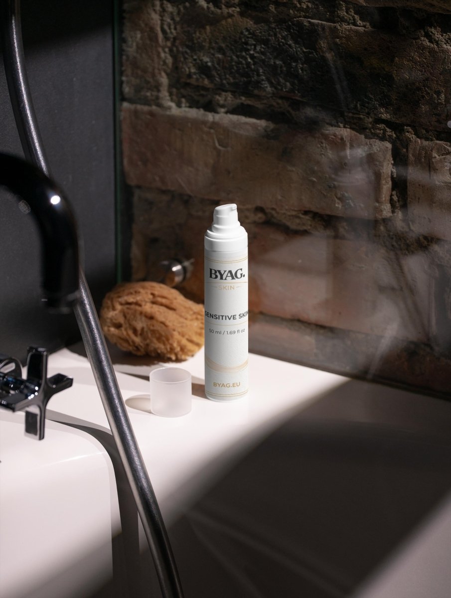 BYAG sensitive skin moisturiser
