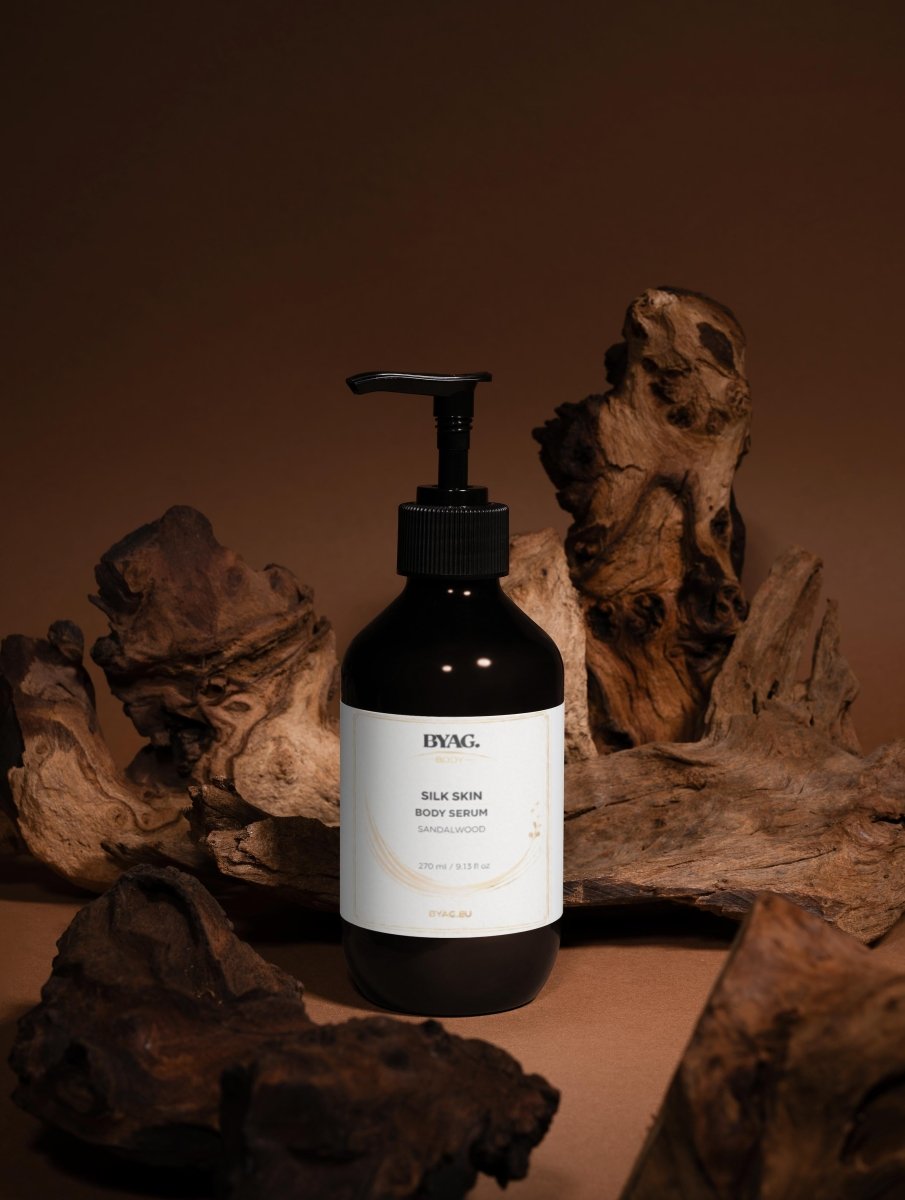 BYAG Silk Skin Body Serum Sandalwood