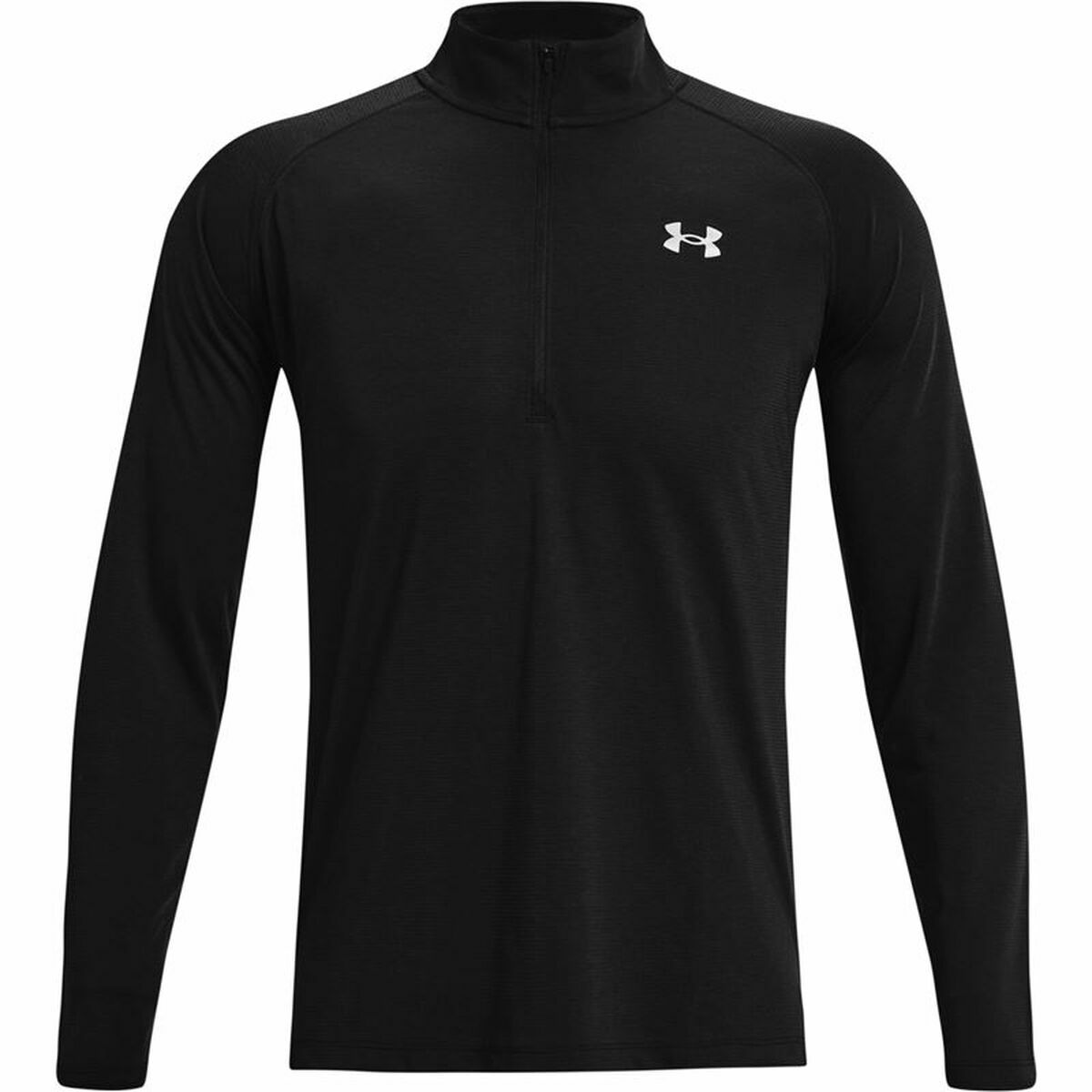 Under Armour Herren Langarm T-Shirt STR Zip Schwarz - BYAG.T-ShirtUnder ArmourBYAG.S6456340Under Armour Herren Langarm T-Shirt STR Zip Schwarz – XLXL