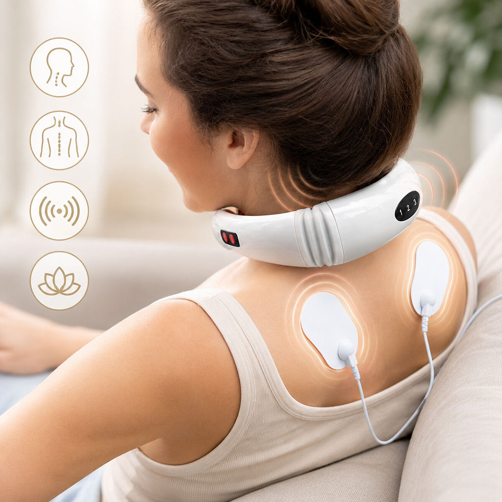 InnovaGoods Electromagnetic Neck & Back Massagegerät Calmagner – Produktansicht 1