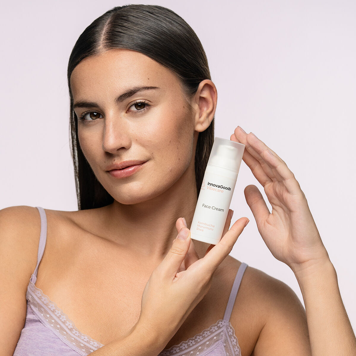 InnovaGoods Feuchtigkeitspflege fürs Gesicht Kombucha Vibecare 50 ml – Produktansicht 2