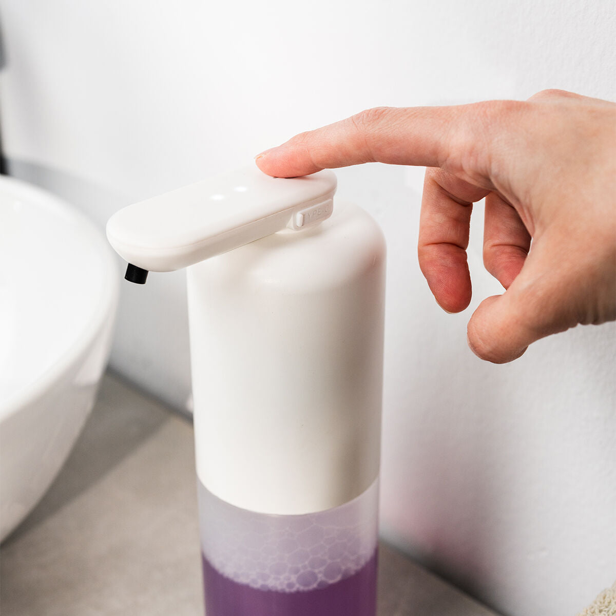 InnovaGoods Wiederaufladbar Automatischer Schaumseifenspender Bitefom – Produktansicht 2