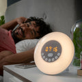 InnovaGoods Wiederaufladbar Lichtwecker mit Lautsprecher Sunrilk – Produktansicht 1