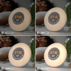 InnovaGoods Wiederaufladbar Lichtwecker mit Lautsprecher Sunrilk – Produktansicht 2