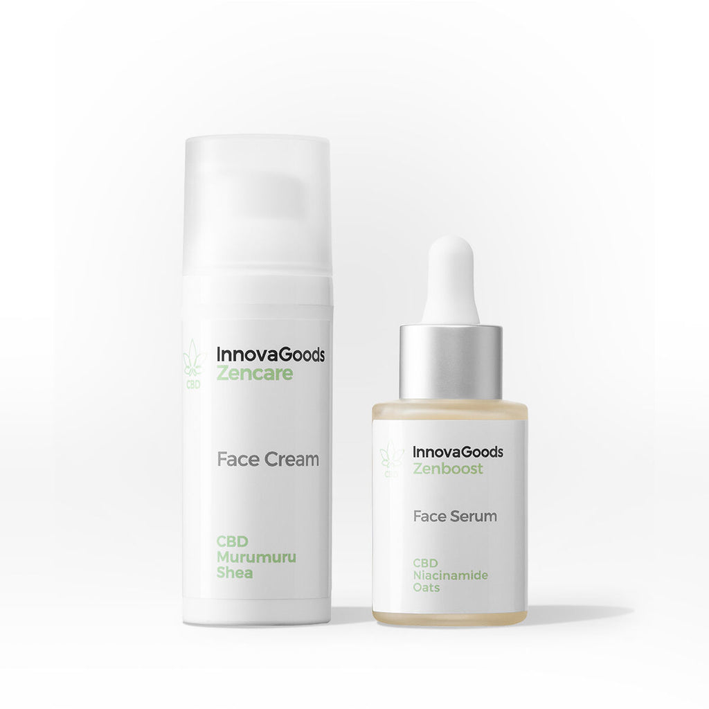 InnovaGoods Gesicht Moisturising Duo Packung CBD – Produktansicht 3
