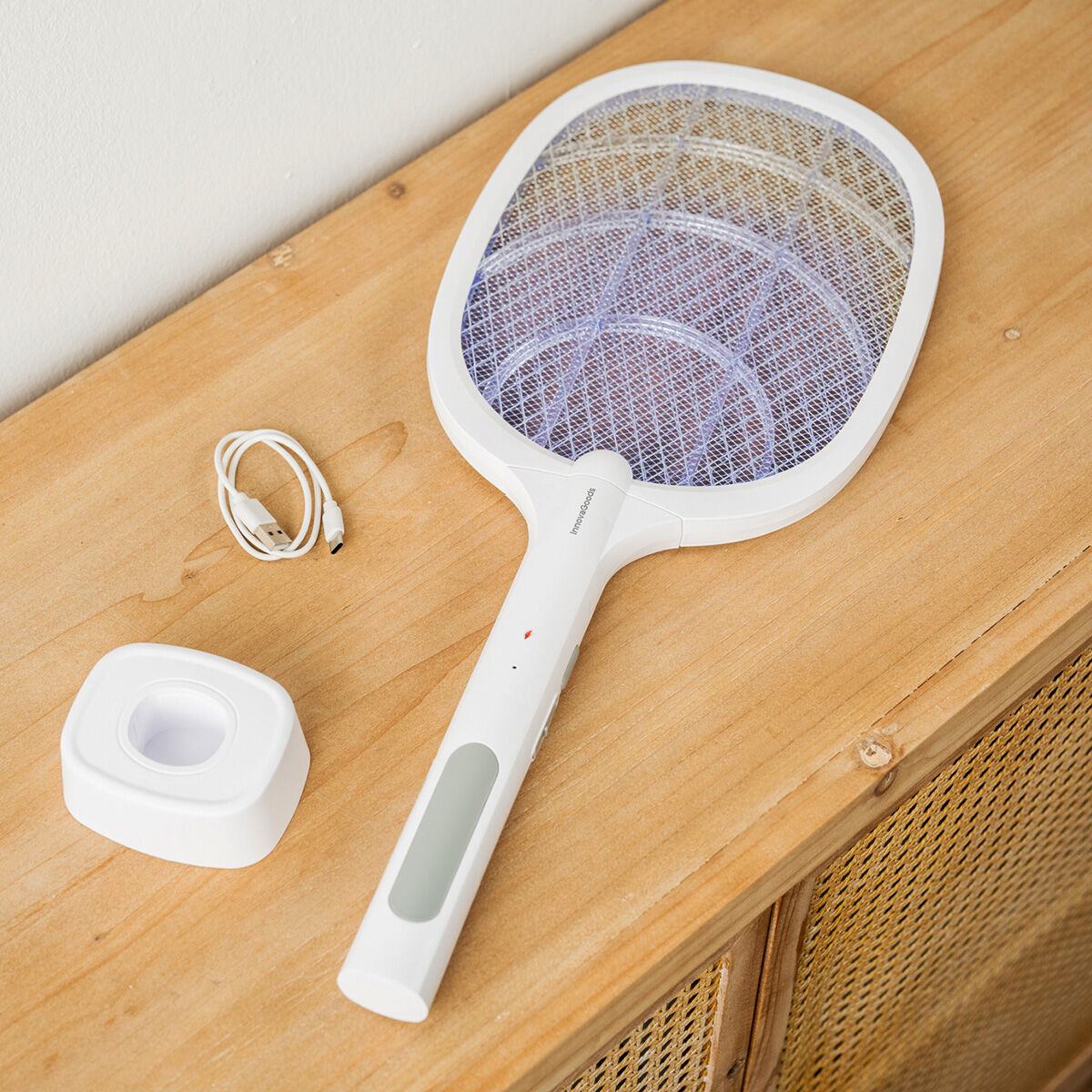 InnovaGoods 2-in-1 Wiederaufladbar Insektenvernichter mit UV-Licht Elecfly – Produktansicht 1