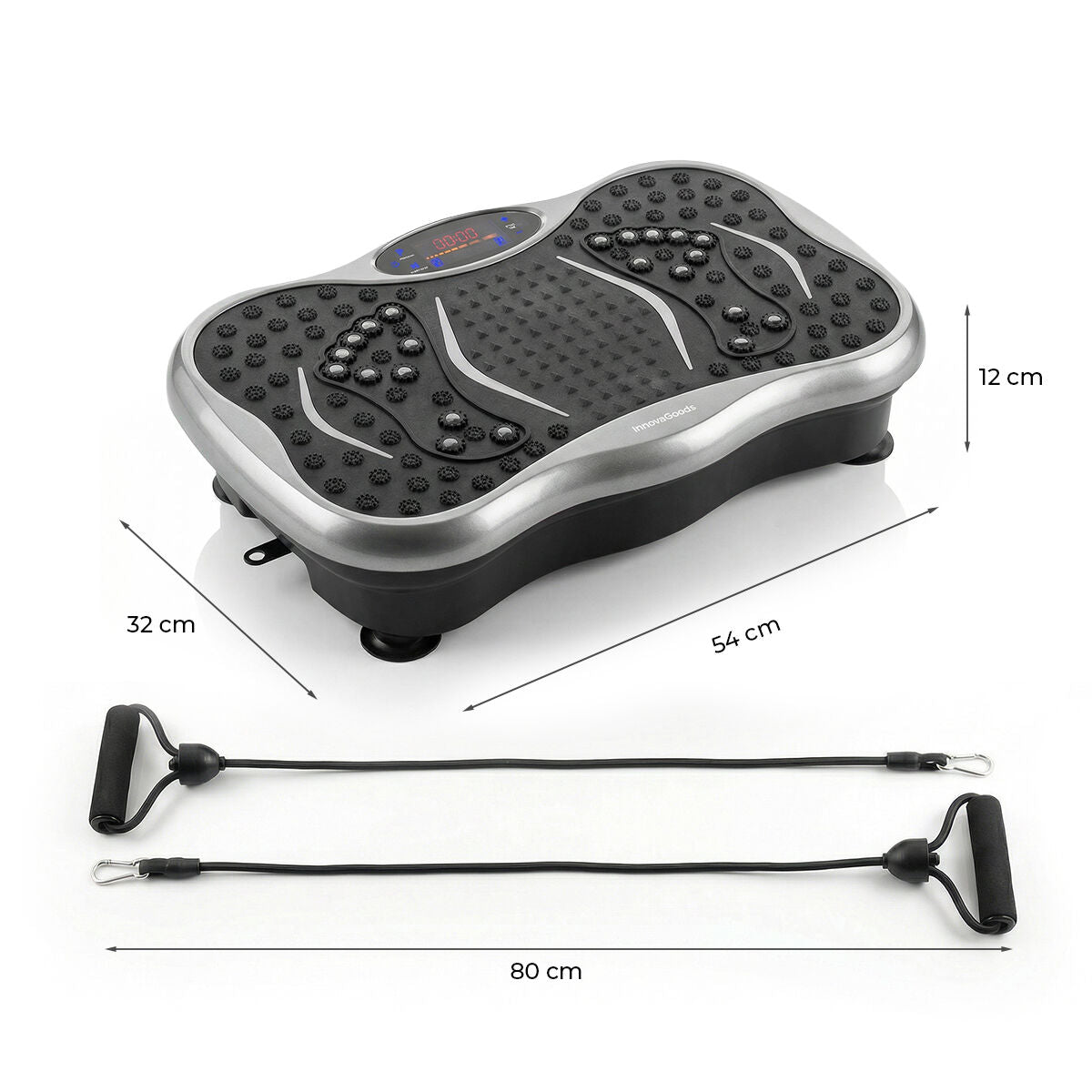 Vibration Platform mit Lautsprecher, Widerstandsbänder & Fern Steuerung Vivflow InnovaGoods – Produktansicht 6