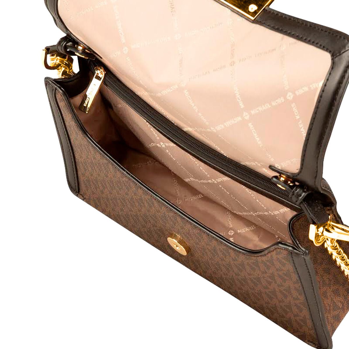 Women's Handbag Michael Kors 35F1G6SL3B-BROWN-BLK Brown 26 x 16 x 7 cm - BYAG.AccessoriesBigbuyBYAG.S0367116Women's Handbag Michael Kors 35F1G6SL3B-BROWN-BLK Brown 26 x 16 x 7 cm