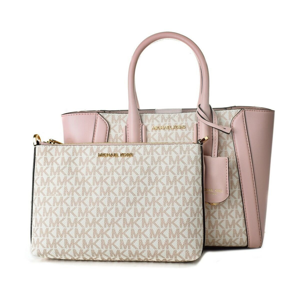 Women's Handbag Michael Kors 35F2G6KC5V-OPTWHT-RSGLD Pink 26 x 20 x 11 - BYAG.AccessoriesBigbuyBYAG.S0368760Women's Handbag Michael Kors 35F2G6KC5V-OPTWHT-RSGLD Pink 26 x 20 x 11