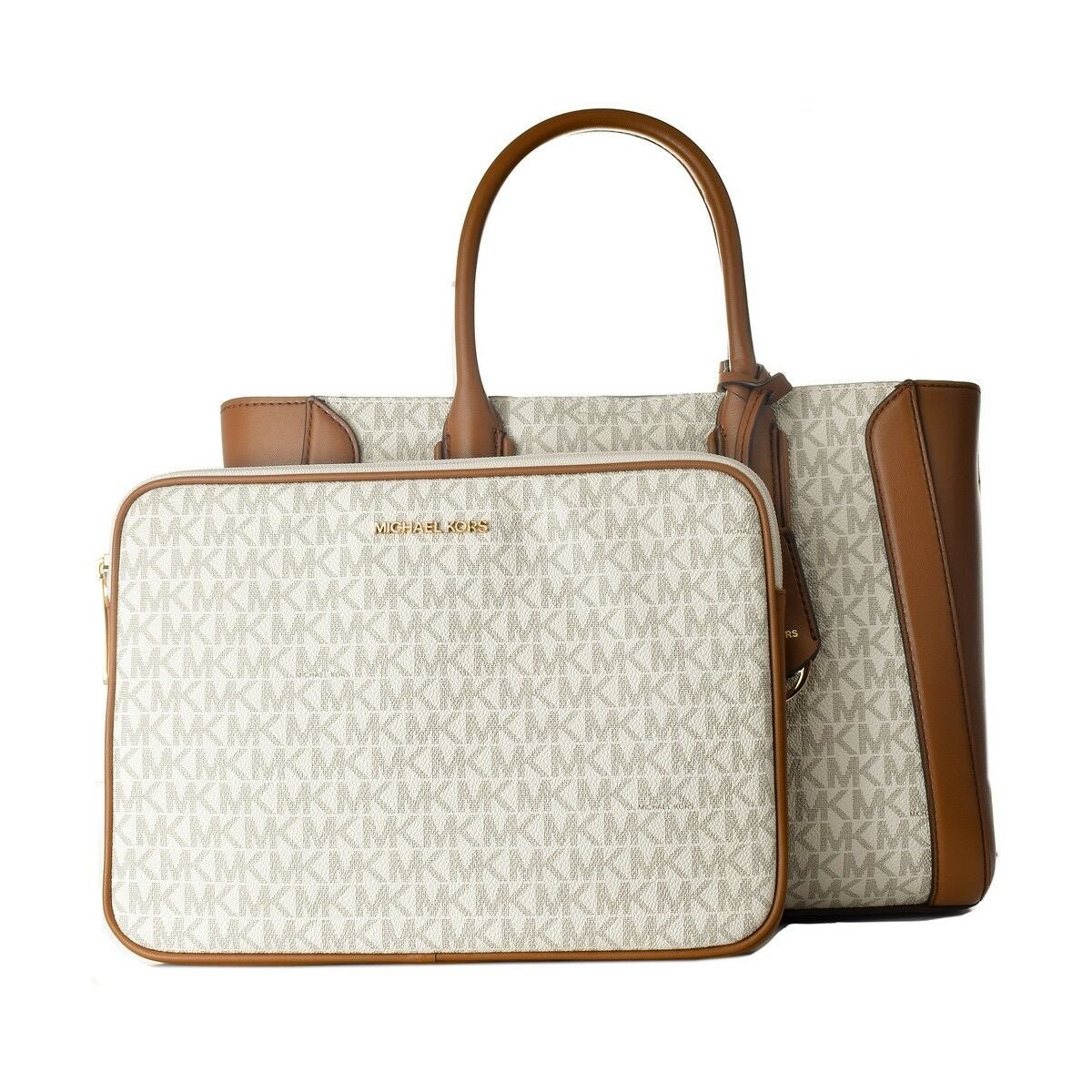Women's Handbag Michael Kors 35S2G6KS6B-VANILLA Grey 30 x 21 x 11 cm - BYAG.AccessoriesBigbuyBYAG.S0368769Women's Handbag Michael Kors 35S2G6KS6B-VANILLA Grey 30 x 21 x 11 cm