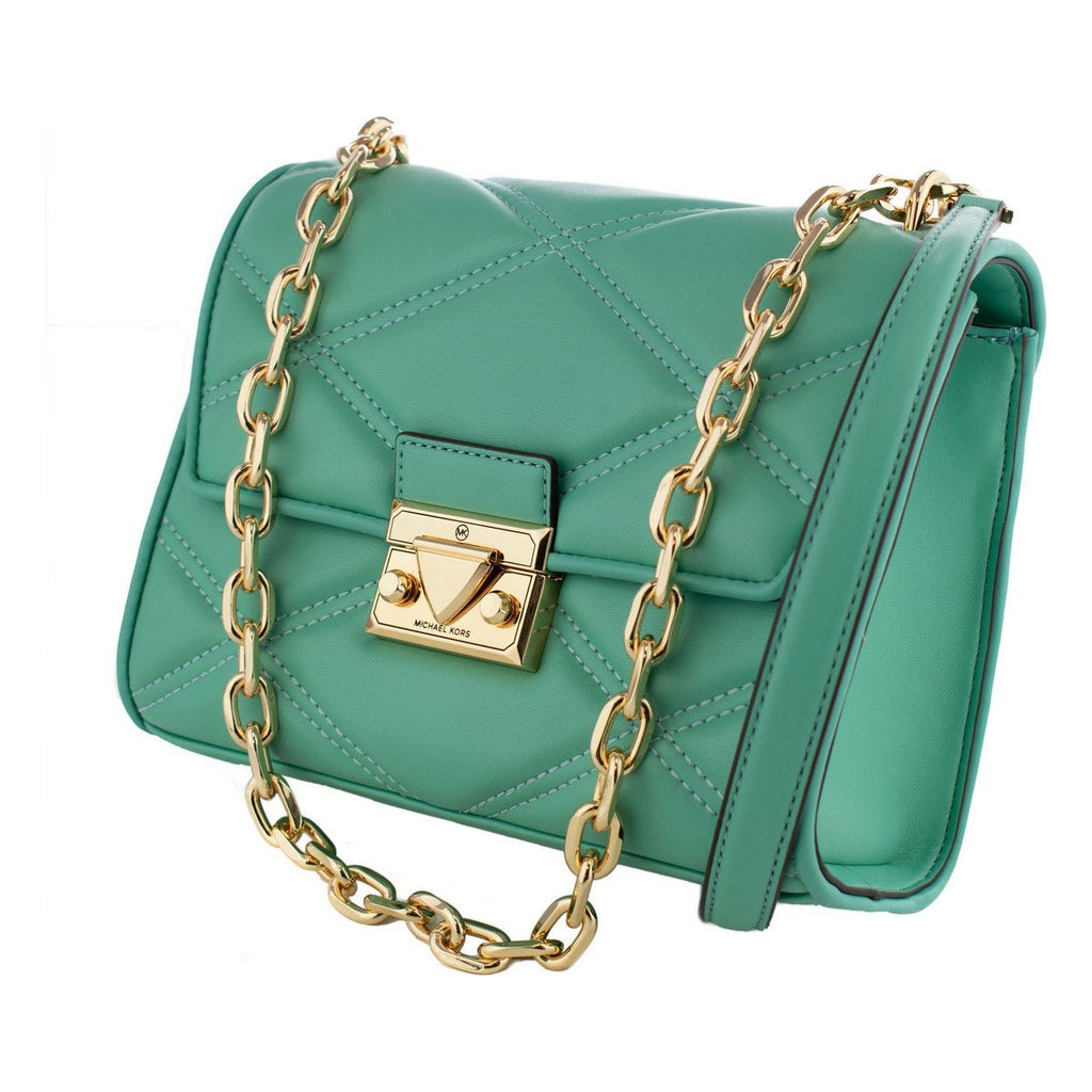 Women's Handbag Michael Kors 35S2GNRL2U-SEAFOAM Blue 24 x 20 x 7 cm - BYAG.AccessoriesBigbuyBYAG.S0365181Women's Handbag Michael Kors 35S2GNRL2U-SEAFOAM Blue 24 x 20 x 7 cm