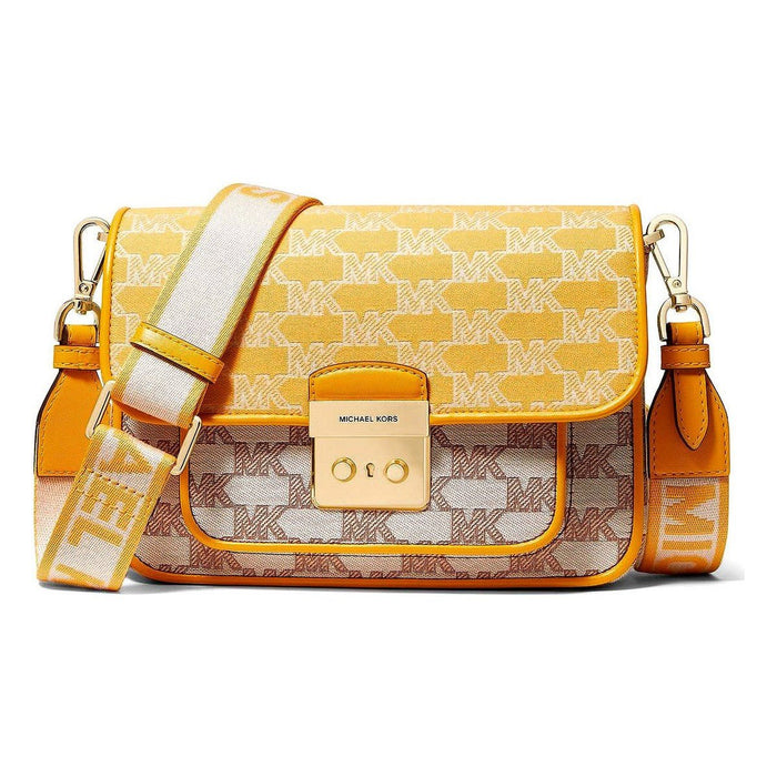 Women's Handbag Michael Kors 35T2GS9M2J-BUTTER-MULTI Yellow 22 x 18 x
